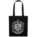Harry Potter Slytherin Banner Wappen Stoffbeutel Schwarz Schuhe & Handtaschen