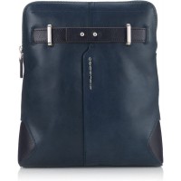 Piquadro iPad Tasche blau 26 cm Schuhe & Handtaschen