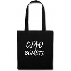 Spreadshirt Ciao Bumsti Österreich Ibiza Stoffbeutel Schwarz Schuhe & Handtaschen