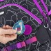 coocazoo Schulrucksack ScaleRale „Laserreflect Berry“ schwarz-pink ergonomischer Tornister höhenverstellbar mit Brustgurt und Hüftgurt für Jungen ab der 5. Klasse 30 Liter Koffer Rucksäcke & Taschen