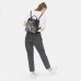 NYZE Damen Backpack - Rucksack Daypack 100% Vegan Schwarz Koffer Rucksäcke & Taschen