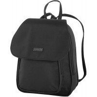 Rada Damen Rucksack Xela Backpack Daypack für Frauen und Mädchen Kleiner Leichter Tagesrucksack Magnetknopf und Reißverschluss schwarz Koffer Rucksäcke & Taschen
