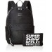 Superdry Damen Mesh Pocket Backpack Rucksack Schwarz Black Koffer Rucksäcke & Taschen