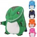 3D Kleinkind Dinosaurier Rucksack Cartoon Kindergarten kleine leichte Schulrucksack für Jungen und MädchenGrün Koffer Rucksäcke & Taschen