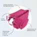 Cartoonie Individualisierter Kinderrucksack mit personalisiertem Wunschnamen – Niedlichem Reh für Mädchen – Ideale Tasche für Kita oder Kindergarten – Kinder-Rucksack mit Brustgurt Pink Koffer Rucksäcke & Taschen