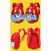 CHDJ Hartschalen-Rucksack für Kleinkinder wasserdicht Cartoon-Motiv Paw Patrol Vorschulrucksack für Kinder Koffer Rucksäcke & Taschen