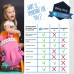 Crazy Safety | Dinosaurier-Rucksack für Mädchen und Jungen — Dieser Kleinkind Rucksack ist die ideale Wahl für die Kita Kindergarten & Reisen. Lustige Dino & Hai Design Koffer Rucksäcke & Taschen