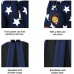 Decdeal Kindergartenrucksack Babyrucksack mit Sterne Muster für Mädchen Jungen Koffer Rucksäcke & Taschen