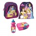 Disney Princess Prinzessin Cinderella 4 Teile Set Rucksack Kindergarten mit Sticker von Kids4shop Tasche Koffer Rucksäcke & Taschen