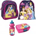 Disney Princess Prinzessin Cinderella 4 Teile Set Rucksack Kindergarten mit Sticker von Kids4shop Tasche Koffer Rucksäcke & Taschen