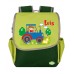 Mein Zwergenland Kindergartenrucksack Happy Knirps NEXT mit Name Traktor Bauernhof 6L Grün Koffer Rucksäcke & Taschen