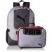 PUMA Unisex-Kinder Evercat Backpack & Lunch Kit Combo Kinderrucksack Grau Rot Einheitsgröße Koffer Rucksäcke & Taschen