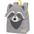 Samsonite Happy Sammies Eco - Kinderrucksack S+ 32 cm 11 L Grau Raccoon Remy Koffer Rucksäcke & Taschen