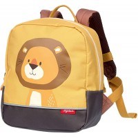 SIGIKID Mädchen und Jungen Kinder-Rucksack mit Tiermotiv Löwe Forest empfohlen für 2-5 Jährige gelb 25116 Koffer Rucksäcke & Taschen