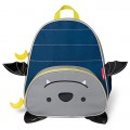 Skip Hop Zoo Kleinkind Rucksack mit Namensschild Fledermaus Bailey mehrfarbig Koffer Rucksäcke & Taschen