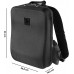 IAMRUNBOX Backpack Pro - Outdoor Rucksack - Sportrucksack mit Laptoptasche - Fahrradrucksack und Hemdentasche schwarz Koffer Rucksäcke & Taschen