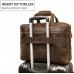 Augus Aktentasche aus Leder für Herren Business Reise Messenger Bag 15 6 Zoll Laptop Tasche Braun braun Einheitsgröße Koffer Rucksäcke & Taschen