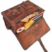 DHK 45 7 cm handgemachte vintage Leder Messenger-Tasche Koffer Rucksäcke & Taschen