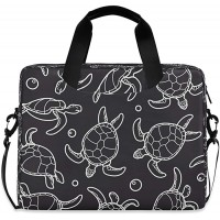 HMZXZ Tier Meer Schildkröte Laptoptasche 13 14 15.6 Zoll Laptop Tasche Aktentasche Hülle Notebooktasche Schulter Tasche Handtasche für Arbeit Business Uni Koffer Rucksäcke & Taschen