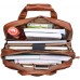 STILORD 'Adventure' Lehrertasche Herren Damen Aktentasche Office Büro Schulter- oder Umhängetasche Businesstasche für Laptop Leder FarbeCognac - braun Koffer Rucksäcke & Taschen