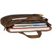 STILORD 'Lory' Aktentasche Damen Leder Vintage Business Laptoptasche 13 3 Zoll MacBooktasche ideal als Handtasche Umhängetasche für Büro Office Echtleder Farbemittel - braun Koffer Rucksäcke & Taschen