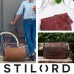 STILORD 'Marvin' Ledertasche Umhängetasche Modernes Vintage Design 15.6 Zoll Laptoptasche große Unitasche College Bag echtes Leder Farbeschwarz Koffer Rucksäcke & Taschen