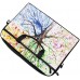 Handbemalte Laptop-Umhängetasche mit Baum-Motiv für Damen und Herren tragbare Tragetasche für Notebook und Tablet Koffer Rucksäcke & Taschen