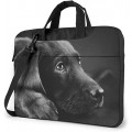 Laptop-Hülle schöne Schwarze Labrador Hund tragbare Koffer Rucksäcke & Taschen