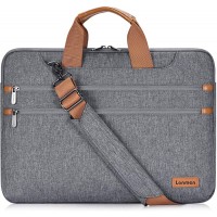 LONMEN 17.3 Zoll Laptop Hülle Tasche mit Griff Koffer Rucksäcke & Taschen