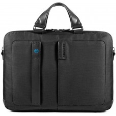 Piquadro P16 Laptoptasche 41 cm black Koffer Rucksäcke & Taschen