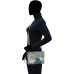 Anuschka Damen-Clutch aus echtem Leder 3-in-1 handbemalt Schuhe & Handtaschen