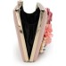 Koola's Elegante Damen Clutch Abendtasche in Klassischem Crossbody Tasche Pink Schuhe & Handtaschen