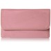 SwankySwans Amanda Suedette Slim Damen Clutch Pink Blush Pink 3x15.5x25.5 cm W x H x L Schuhe & Handtaschen