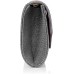 SwankySwans Damen montary Glitzer mit Umschlag Clutch Kupplung grau - Grau - Größe One Size Schuhe & Handtaschen