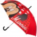 alles-meine.de GmbH großer XL Regenschirm - AUTOMATIK - Disney - Minnie Mouse - rot - Kinderschirm Ø 95 cm Kinder - groß Stockschirm mit Griff - Regenschirme - für Mädchen .. Koffer Rucksäcke & Taschen