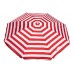 Banz Outdoor's Noosa UV-Regenschirm gestreift 180 cm Rot Weiß Koffer Rucksäcke & Taschen