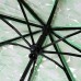 Canifon Transparenter klarer Regenschirm Cherry Blossom Mushroom Apollo Sakura 3-Fach Schirm Grün Koffer Rucksäcke & Taschen