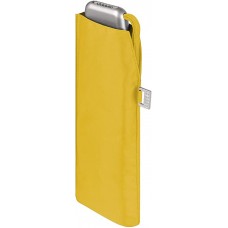 doppler Regenschirm Taschenschirm Mini Slim Carbonsteel sturmsicher bis 100km h flach & leicht Shiny Yellow Koffer Rucksäcke & Taschen