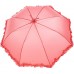 Esschert Design Regenschirm Flamingo mit Rüschen aus Pongee Seide ABS und Eisen 98 0 x 98 0 x 79 0 cm Koffer Rucksäcke & Taschen