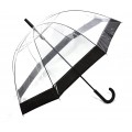 happy rain Regenschirm transparent durchsichtig Glockenschirm schwarz Koffer Rucksäcke & Taschen