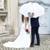 Herz & Heim® Hochzeits-Schirm mit Personalisierung - Motiv zur Auswahl Mr & Mrs Koffer Rucksäcke & Taschen