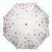 iLoveDeco Farbwechsel Regenschirm TaschenschirmSchmetterlingsmuster 8 verstärkten Rippen kompakte Winddichte Leicht Sonnenschirm Regenschirm mit Anti-UV-Schutz Farbwechsel bei Regen Koffer Rucksäcke & Taschen