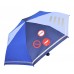 Kinder Regenschirm Taschenschirm Schultaschenschirm mit Reflektorstreifen extra leicht für Jungen Koffer Rucksäcke & Taschen