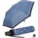 Knirps Taschenschirm Slim Duomatic UV-Schutz Flakes Blue Koffer Rucksäcke & Taschen