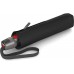 Knirps Taschenschirm T.220 Duomatic Safety - leicht stabil und sturmfest schwarz Koffer Rucksäcke & Taschen