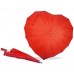 nadamuSun Für Immer Liebes-Sonnenschirm-roter Herz-geformter Mädchen-Regenschirm für Valentinsgruß Hochzeit Verlobung und Foto-Stützen Red Koffer Rucksäcke & Taschen
