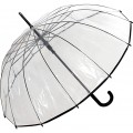 Regenschirm Damen Stockschirm 14-teilig Transparent Automatik Koffer Rucksäcke & Taschen