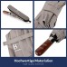 Regenschirm sturmfest bis 140 km h - Taschenschirm mit echtem Holzgriff und zertifizierter Teflon-Beschichtung gegen Feuchtigkeitsschäden - LOGAN & BARNES - Modell Dublin Koffer Rucksäcke & Taschen