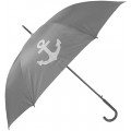 Sonia Originelli Stockschirm Anker Regenschirm Schutz Maritim Strand Farbe Hellgrau Koffer Rucksäcke & Taschen