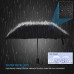 TechRise Regenschirm Taschenschirm mit Einhändiger Auf-Zu-Automatik Kompakt Stockschirm Transportabel für Reise Koffer Rucksäcke & Taschen